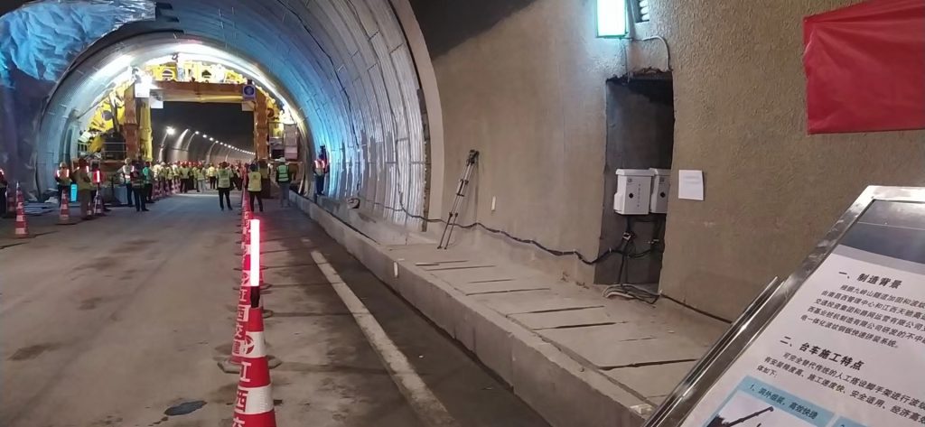 江西九岭山隧道加固安全监测