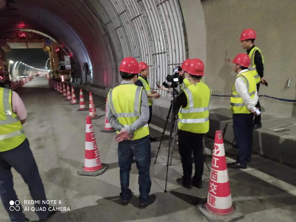 江西九岭山隧道加固安全监测