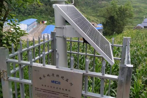 张家界边坡沉降位移